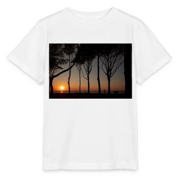 Sunset at the Baltic Sea - Stanley/Stella MINI CREATOR Kids’ T-Shirt - white - Front - Maike (125cm)
