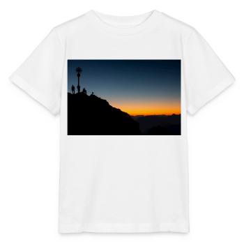 Morning atmosphere on the Zugspitze - Stanley/Stella MINI CREATOR Kids’ T-Shirt - white - Front - Maike (125cm)
