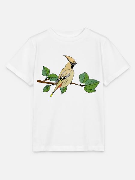 Bunter Vogel - Stanley/Stella Kinder T-Shirt MINI CREATOR - Weiß