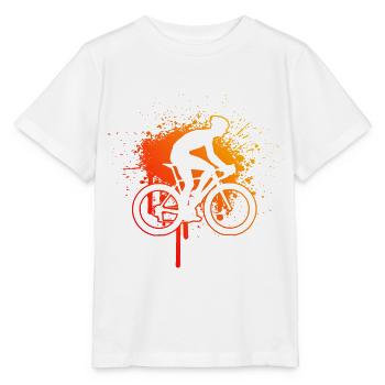 Vélo de route Vélo de route Vélo de route Cyclisme de route Cyclisme sur route - T-shirt bio MINI CREATOR Stanley/Stella Enfant - blanc - Devant - Maike (125cm)