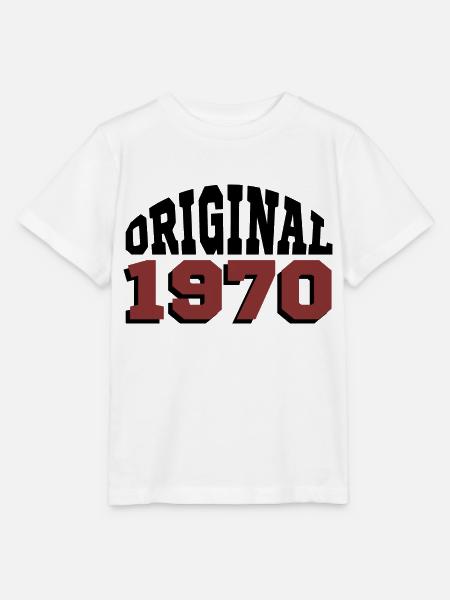 Original 1970 - Stanley/Stella Kinder T-Shirt MINI CREATOR  - Weiß