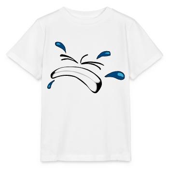 dent soufrance pain hard hard smiley 2103 W - Stanley/Stella Kinder T-Shirt MINI CREATOR  - Weiß - Vorne - Maike (125cm)