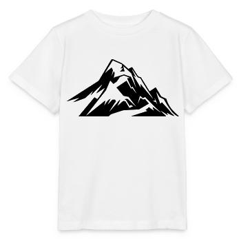 Montagne - T-shirt bio MINI CREATOR Stanley/Stella Enfant - blanc - Devant - Maike (125cm)