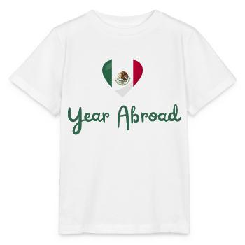 Auslandsjahr Mexiko - Auslandssemester - AuPair - Stanley/Stella Kinder T-Shirt MINI CREATOR  - Weiß - Vorne - Maike (125cm)