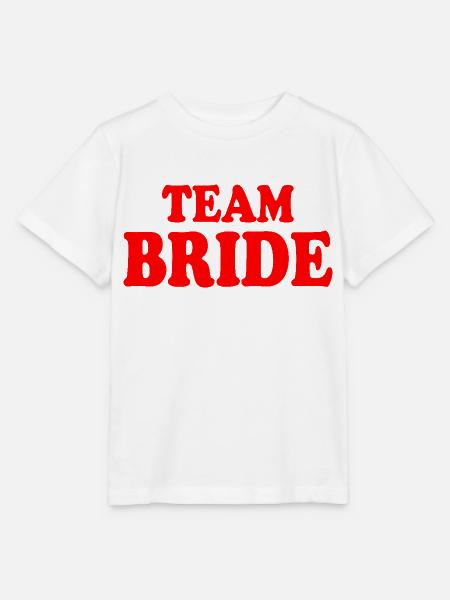 Team bride - Stanley/Stella Kinder T-Shirt MINI CREATOR - Weiß
