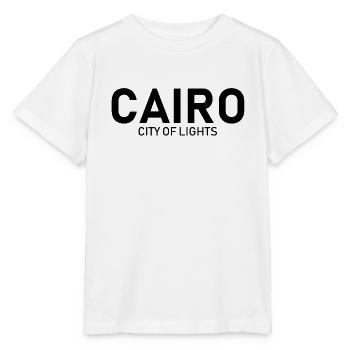 Cairo - City of Lights - Egypt - Egypt Pyramids - Stanley/Stella MINI CREATOR Kids’ T-Shirt - white - Front - Maike (125cm)