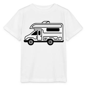 Motorhome - Stanley/Stella MINI CREATOR Kids’ T-Shirt - white - Front - Maike (125cm)