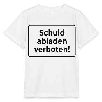 Unloading guilt prohibited - Stanley/Stella MINI CREATOR Kids’ T-Shirt - white - Front - Maike (125cm)