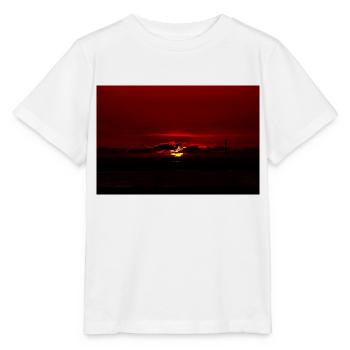 Sonnenuntergang - Stanley/Stella Kinder T-Shirt MINI CREATOR  - Weiß - Vorne - Maike (125cm)