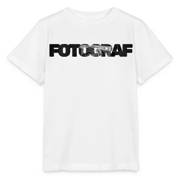 photographe - T-shirt bio MINI CREATOR Stanley/Stella Enfant - blanc - Devant - Maike (125cm)