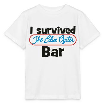 I survived the Blue Oyster Bar - Stanley/Stella Kinder T-Shirt MINI CREATOR  - Weiß - Vorne - Maike (125cm)