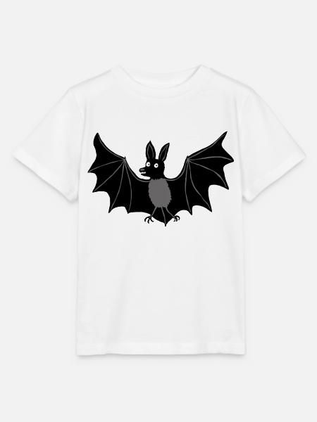 Fledermaus c - Stanley/Stella Kinder T-Shirt MINI CREATOR - Weiß