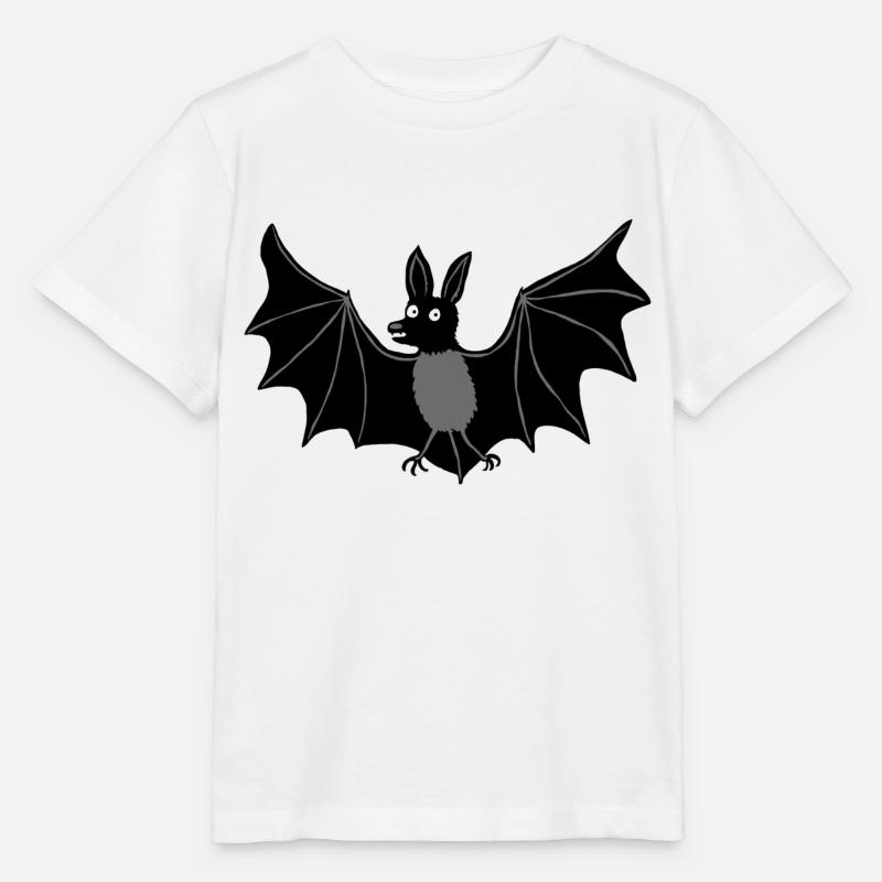 Fledermaus c - Stanley/Stella Kinder T-Shirt MINI CREATOR - Weiß