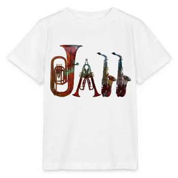 orchestre d'harmonie - T-shirt bio MINI CREATOR Stanley/Stella Enfant - blanc - Devant - Maike (125cm)