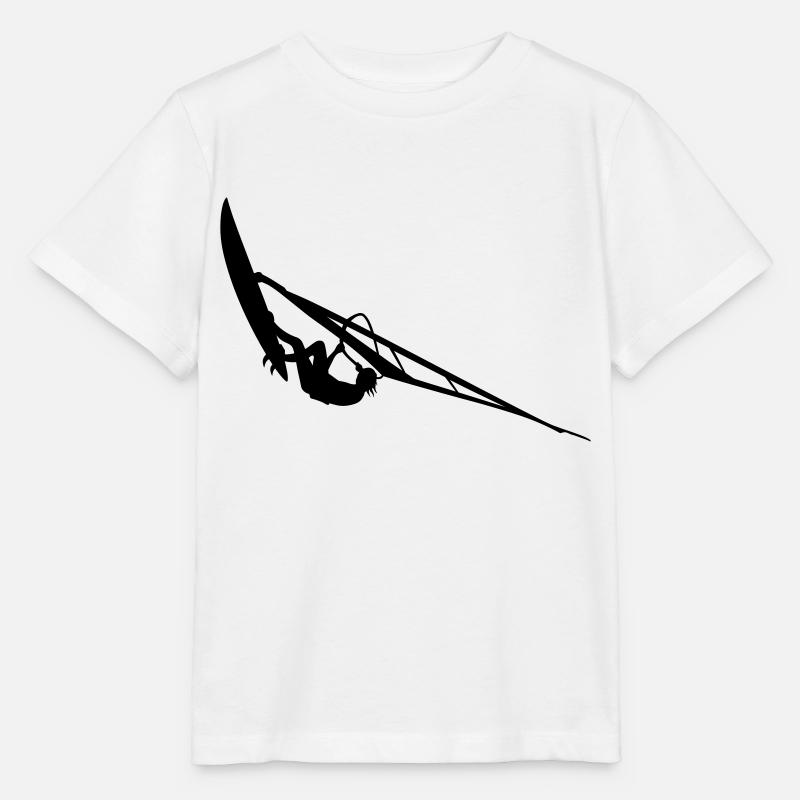 Planche à voile - T-shirt bio MINI CREATOR Stanley/Stella Enfant - blanc