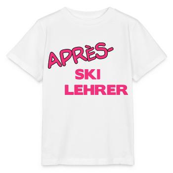 Après Skilehrer - Stanley/Stella Kinder T-Shirt MINI CREATOR  - Weiß - Vorne - Maike (125cm)