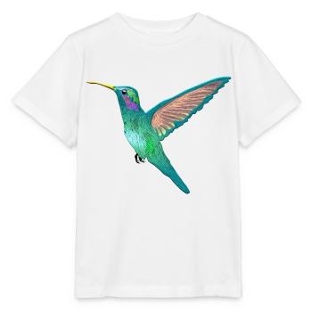 Kolibri Kleinster Vogel der Welt Bienenelfe Nektar - Stanley/Stella Kinder T-Shirt MINI CREATOR  - Weiß - Vorne - Maike (125cm)