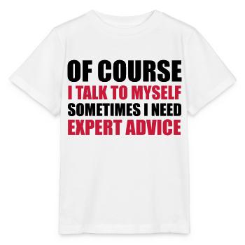 Expert Advice - Stanley/Stella MINI CREATOR Kids’ T-Shirt - white - Front - Maike (125cm)