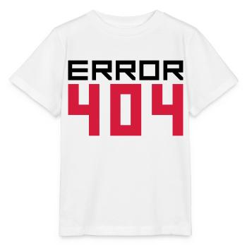 404 error fehlermeldung falsch kein internet laden - Stanley/Stella Kinder T-Shirt MINI CREATOR  - Weiß - Vorne - Maike (125cm)
