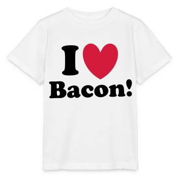 Bacon - Stanley/Stella MINI CREATOR Kids’ T-Shirt - white - Front - Maike (125cm)