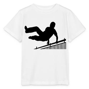 free running - Stanley/Stella MINI CREATOR Kids’ T-Shirt - white - Front - Maike (125cm)