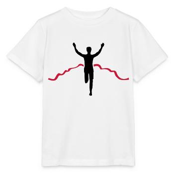 Jogger Ziel - Stanley/Stella Kinder T-Shirt MINI CREATOR  - Weiß - Vorne - Maike (125cm)
