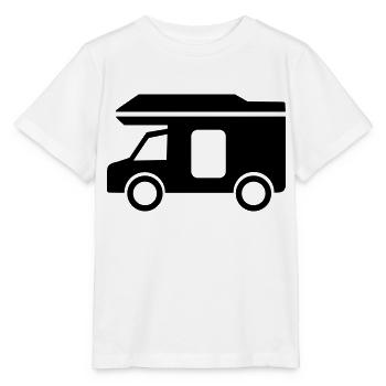 Wohnmobil - Stanley/Stella Kinder T-Shirt MINI CREATOR  - Weiß - Vorne - Maike (125cm)