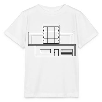 Maison moderne - T-shirt bio MINI CREATOR Stanley/Stella Enfant - blanc - Devant - Maike (125cm)
