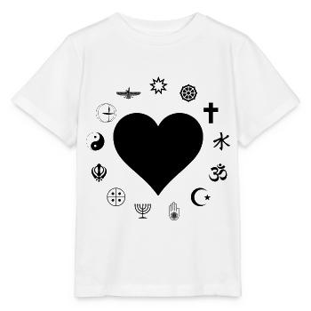 Religion - Wir sind alle gleich! - Stanley/Stella Kinder T-Shirt MINI CREATOR  - Weiß - Vorne - Maike (125cm)