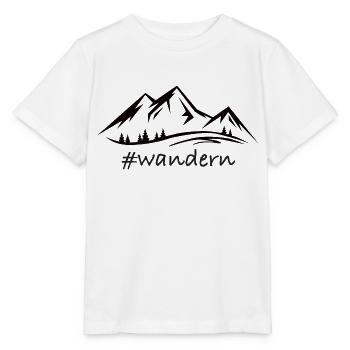 #wandern - Stanley/Stella Kinder T-Shirt MINI CREATOR  - Weiß - Vorne - Maike (125cm)