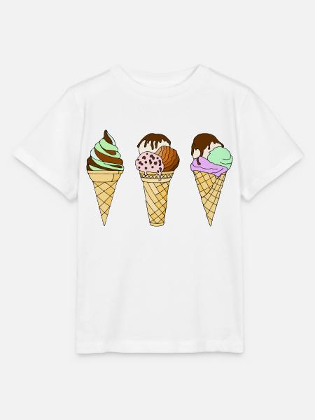 Eis - Stanley/Stella Kinder T-Shirt MINI CREATOR - Weiß
