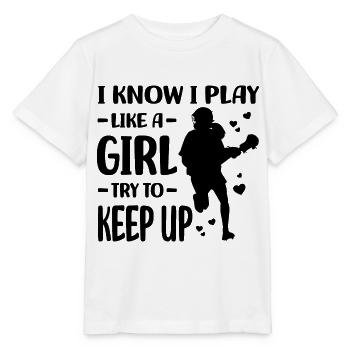 Lacrosse - T-shirt bio MINI CREATOR Stanley/Stella Enfant - blanc - Devant - Maike (125cm)