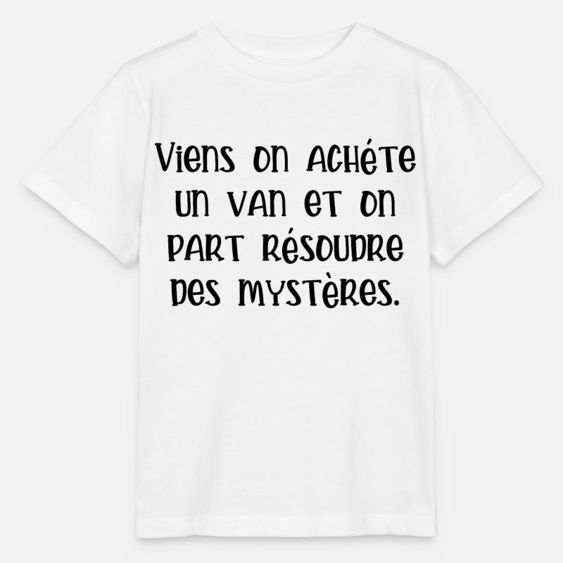 Viens on achète un van - T-shirt bio MINI CREATOR Stanley/Stella Enfant - blanc