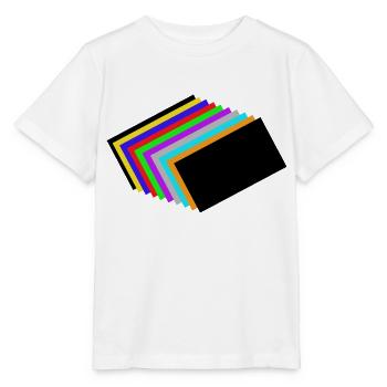 Color blocks - Stanley/Stella MINI CREATOR Kids’ T-Shirt - white - Front - Maike (125cm)