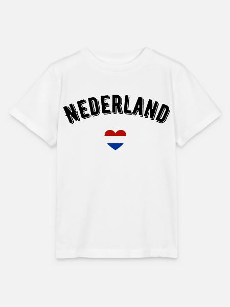 Nederland - Stanley/Stella Kinder T-Shirt MINI CREATOR  - Weiß