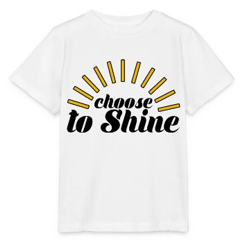 Choisissez de briller - T-shirt bio MINI CREATOR Stanley/Stella Enfant - blanc - Devant - Maike (125cm)