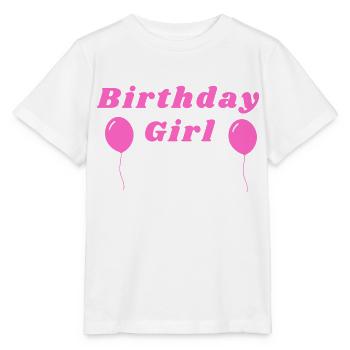 Birthday Girl - Stanley/Stella MINI CREATOR Kids’ T-Shirt - white - Front - Maike (125cm)