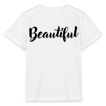 Beautiful - Stanley/Stella MINI CREATOR Kids’ T-Shirt - white - Front - Maike (125cm)
