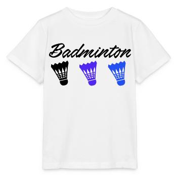 badminton - T-shirt bio MINI CREATOR Stanley/Stella Enfant - blanc - Devant - Maike (125cm)