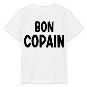 bon copain - T-shirt bio MINI CREATOR Stanley/Stella Enfant - blanc - Devant - Maike (125cm)