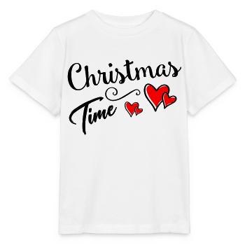 Période de Noël - T-shirt bio MINI CREATOR Stanley/Stella Enfant - blanc - Devant - Maike (125cm)