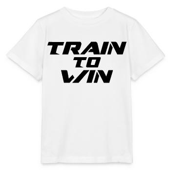 DES TRAINS POUR GAGNER - T-shirt bio MINI CREATOR Stanley/Stella Enfant - blanc - Devant - Maike (125cm)