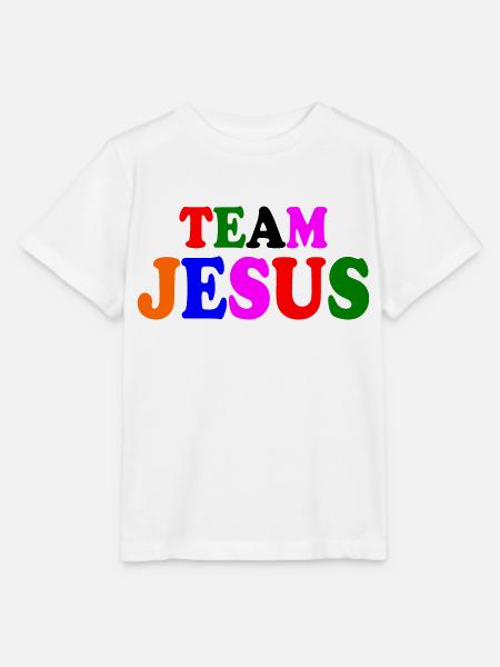 Team jesus - Stanley/Stella Kinder T-Shirt MINI CREATOR - Weiß
