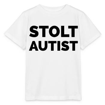 fièrement autiste - T-shirt bio MINI CREATOR Stanley/Stella Enfant - blanc - Devant - Maike (125cm)