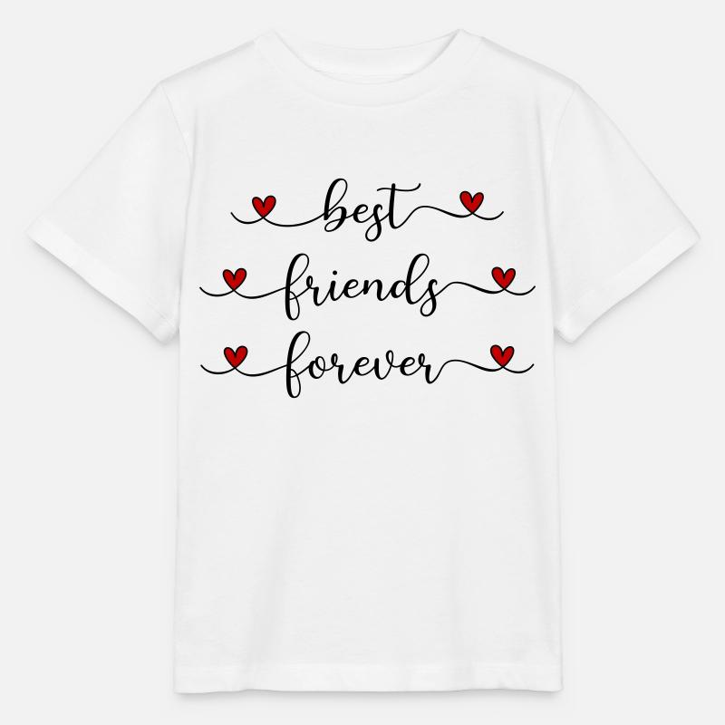 beste Freunde - Stanley/Stella Kinder T-Shirt MINI CREATOR - Weiß