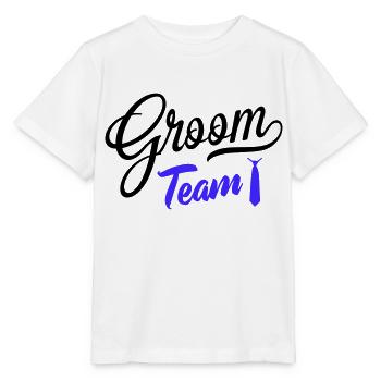 groom team - Stanley/Stella MINI CREATOR Kids’ T-Shirt - white - Front - Maike (125cm)
