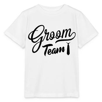 groom team - Stanley/Stella MINI CREATOR Kids’ T-Shirt - white - Front - Maike (125cm)