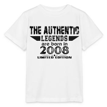 Legenden werden in Vintage geboren - Stanley/Stella Kinder T-Shirt MINI CREATOR  - Weiß - Vorne - Maike (125cm)