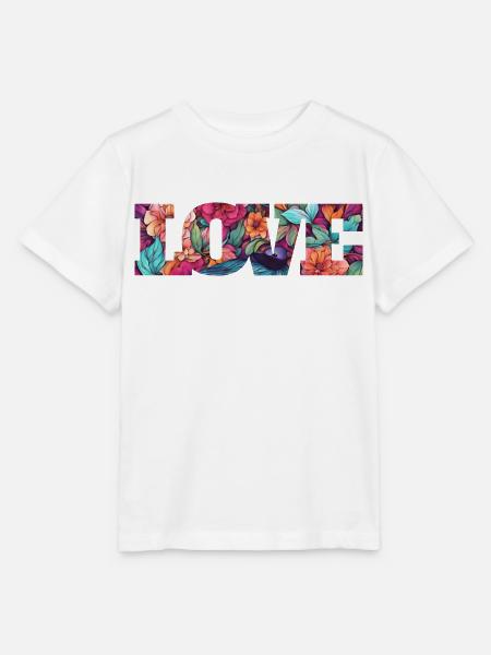 Love - Stanley/Stella Kinder T-Shirt MINI CREATOR - Weiß
