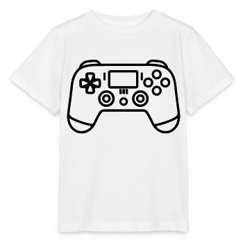Video games controller - Stanley/Stella MINI CREATOR Kids’ T-Shirt - white - Front - Maike (125cm)